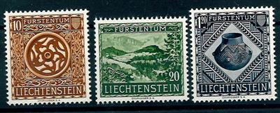 ** - Liechtenstein Nr. 319/21, - Francobolli