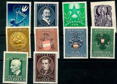 ** - Österr.   ANK Nr. 945/54, - Stamps