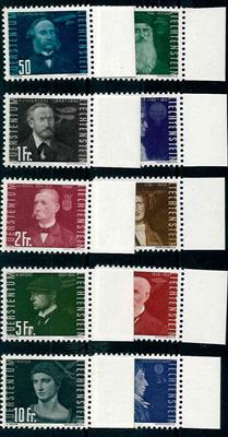 ** - Liechtenstein Nr. 257/66, - Briefmarken