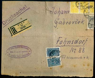 Österreich Inflation 1921 Interessanter - Stamps