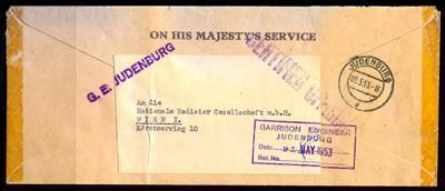 Poststück - Kl. Partie alliierte Feldpost in Österr. ca. 1945/1954, - Stamps