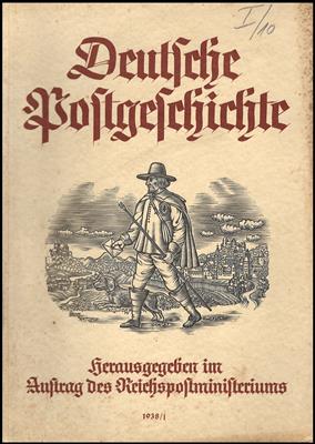 Literatur: 7 Bände "Deutsche Postgeschichte", - Cartoline