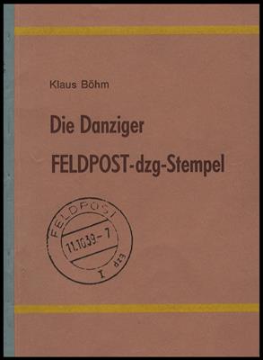 Literatur: Strassenverzeichnis von Wien 1938,"Die Danziger Feldpost-dzg-Stempel"von K. Böhm, - Pohlednice