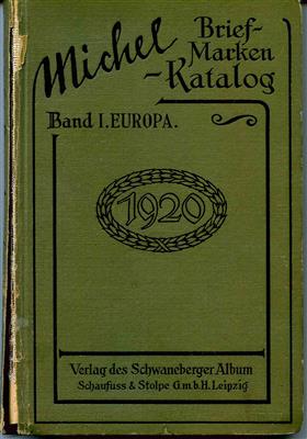 Michel Briefmarken Katalog 1920 Band - Pohlednice