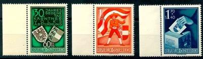 ** - Österreich   ANK Nr. 964/66 (Kärntner Abstimmung), - Francobolli