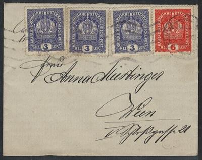 Poststück - Partie Belege Österr. Monarchie nach 1900, - Známky