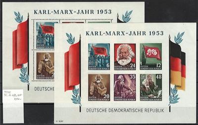 **/* - DDR Block 8A mit Falz,8B, - Briefmarken