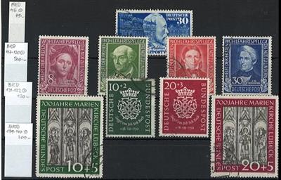 gestempelt - BRD Nr. 116/22, - Stamps