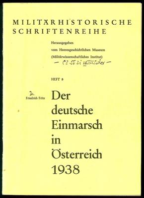 Literatur: 4 interessante Hefte der Militärhistorischen Schriftenreihe zum Thema 2. WK., - Francobolli