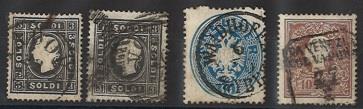 Österreich Sammlungen Poststück/Briefstück//gestempelt - 1850/1960 Kleine Partie mit Brief 2 Kreuzer 1850, - Francobolli