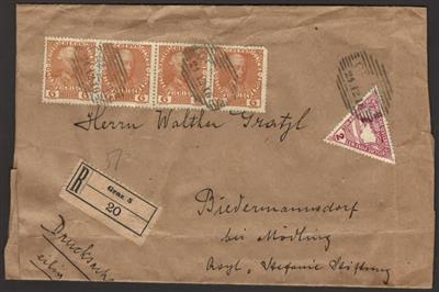 Partie Postsstücke Österr. ab Monarchie - u.a. div. Karten zur Muttertagsfeier - Olympiafonds etc., - Francobolli