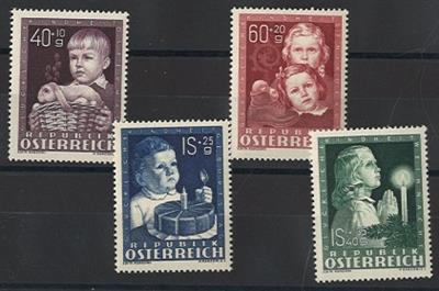 ** - Österr. 1949 Gl. Kindheit(4)   ANK - Briefmarken