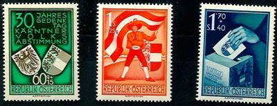 ** - Österr. 1950 - Ktn. Abstimmung, - Briefmarken