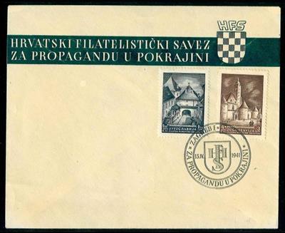 Jugosl. Nr. 439/40 a. FDC - Briefmarken