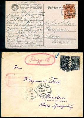 Österr. Inflation 27.6.1922 Schulvereinskarte - Briefmarken und Ansichtskarten