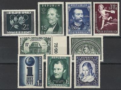 ** -   ANK Nr. 985/93 Jahrgang 1952 kpl., - Stamps