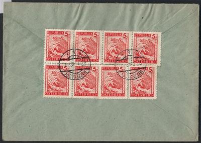 Postsück - 1947 "Orange Landschaft", - Stamps