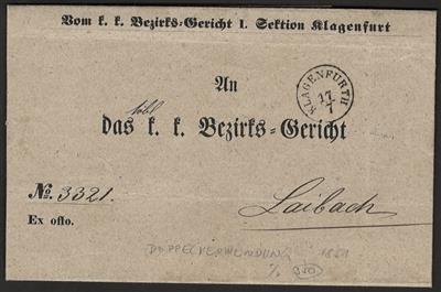Postsück - Österr. Monarchie 1851, - Briefmarken