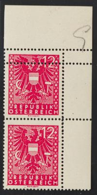 ** - Österr. 1945 - Wappenausgabe, - Briefmarken und Ansichtskarten