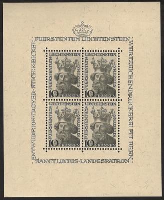 ** - Liechtenstein Nr. 247 im Kleinbogen - Stamps and postcards