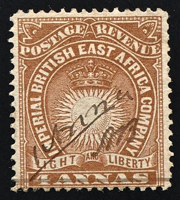 (*) - Britisch - Ostafrika (Imperial British East Africa Company) Nr. II (Mombasa Notausgabe), - Známky