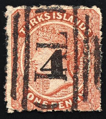 */**/gestempelt/(*) - Sammlung Turks und Caicos Inseln ca. 1867/1966, - Známky