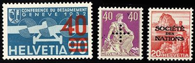 **/*/gestempelt - Saubere Sammlung Schweiz mit guten Werten, - Stamps