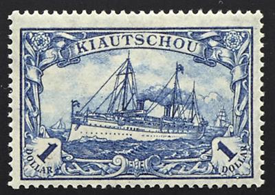 * - Kiautschou Nr. 35 II B I (1 Dollar - Briefmarken