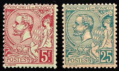 * - Monaco Nr. 16 und 21, - Briefmarken