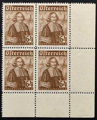 ** - Österr. Katholiken in Viererblöcken, - Stamps