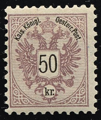 ** - Österr. Nr. 44/49, - Briefmarken