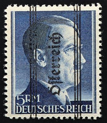 ** - Österr. Nr. 696 I mit rarem Plattenf. "Punkt im h" (Feld 6 nur in einer Teilauflage), - Briefmarken