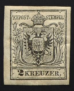 * - Österreich Nr. 2 M IIIb, - Briefmarken