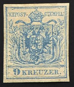 * - Österreich Nr. 5 M IIIb, - Briefmarken