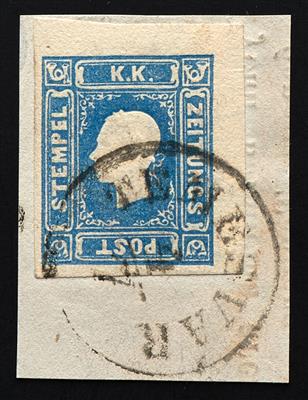Briefstück - Österr. Nr. 16 frisches Prachtstück mit Stempel TEMESVAR, - Stamps