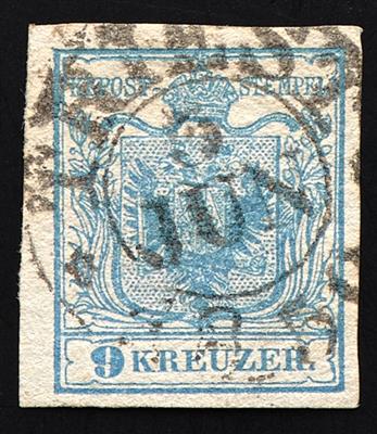 gestempelt - Österr. Nr. 5 H I vollrandiges Prachtstück mit Stempel TRIEST 5. Jun. 1850, - Briefmarken