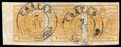 gestempelt - Österreich Nr. 1 H III, - Briefmarken