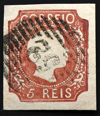 gestempelt - Portugal Nr. 5 vollrandig, - Stamps