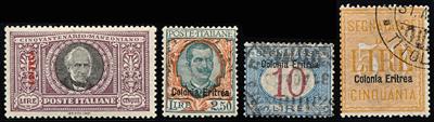 gestempelt/*/**/(*) - Sammlung Italienisch Eritrea, - Francobolli