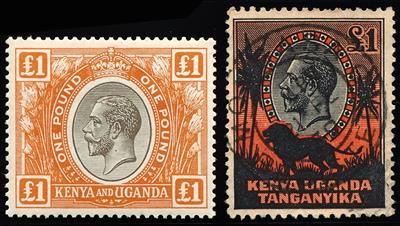 gestempelt/*/** - Sammlung Kenya (Kenia)/ Uganda, - Briefmarken