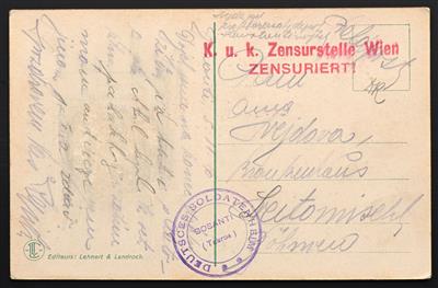 Poststück - 1916/1917, - Francobolli