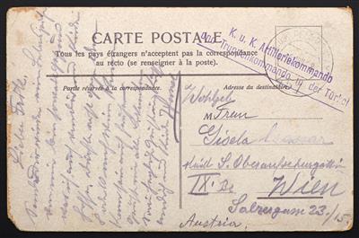 Poststück - 1916/1918, - Stamps