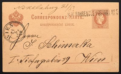 Poststück - Bahnpost Österr., - Briefmarken