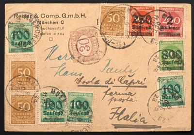 Poststück - D.Reich 1923 - 2 Briefe - Francobolli