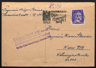 Poststück D.Reich, - Stamps