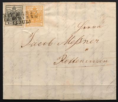 Poststück - Österr. 1855, - Francobolli