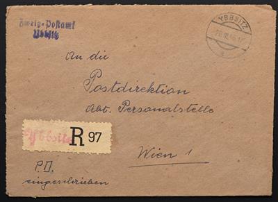 Poststück - Österr. 1945/1948, - Známky