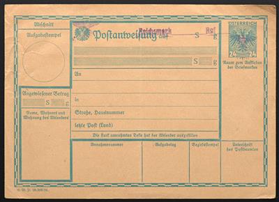 Poststück - Österr./Ostmark Geldbriefumschlag, - Briefmarken