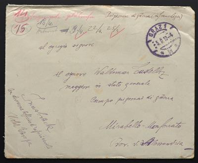 Poststück - Österreich 1919, - Známky
