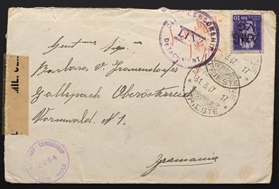 Poststück - Österreich 1947, - Známky
